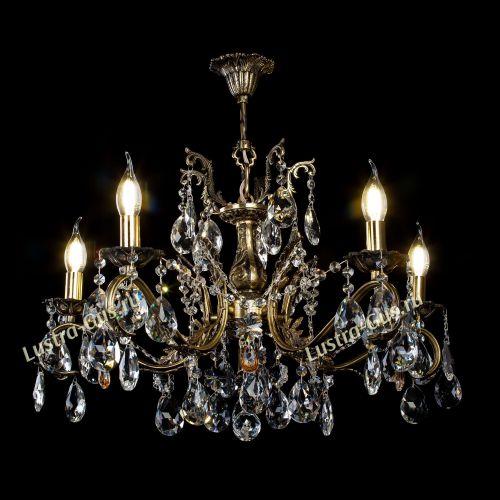 Люстра бронзовая Милана №5 в Сочи Гусь Хрустальный