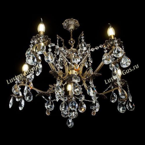 Люстра бронзовая Милана №5 в Сочи Гусь Хрустальный