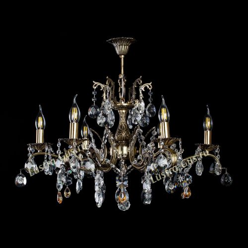 Люстра бронзовая Милана №6 Звездочка в Сочи Гусь Хрустальный