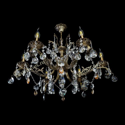 Люстра бронзовая Милана №6 Звездочка в Сочи Гусь Хрустальный