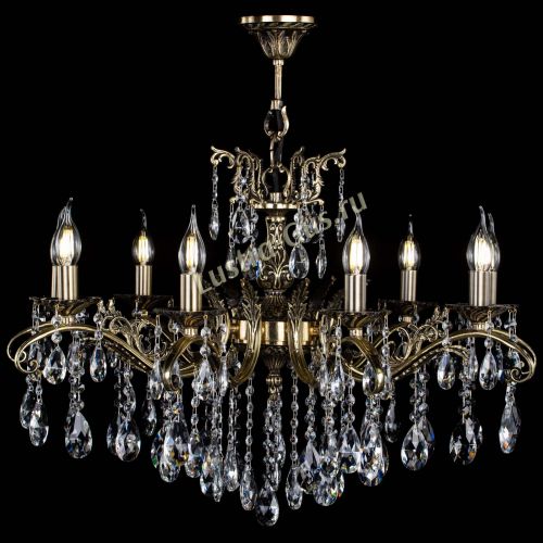 Люстра бронзовая Милана №9/2 журавлик в Сочи Гусь Хрустальный