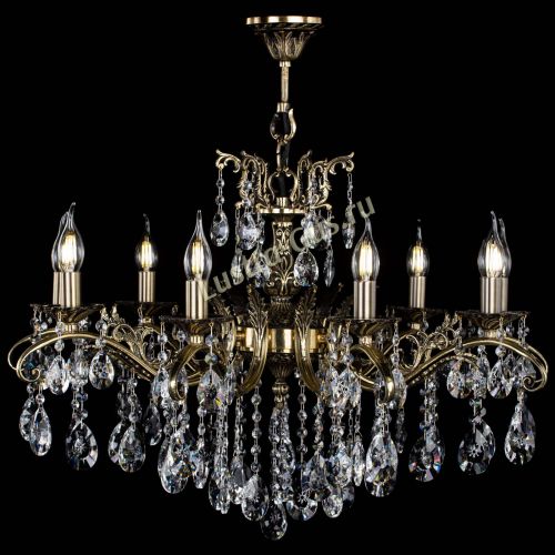 Люстра бронзовая Милана №9/2 звездочка в Сочи Гусь Хрустальный