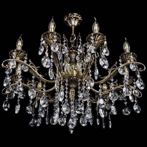 Люстра бронзовая Милана №9/2 звездочка в Сочи Гусь Хрустальный