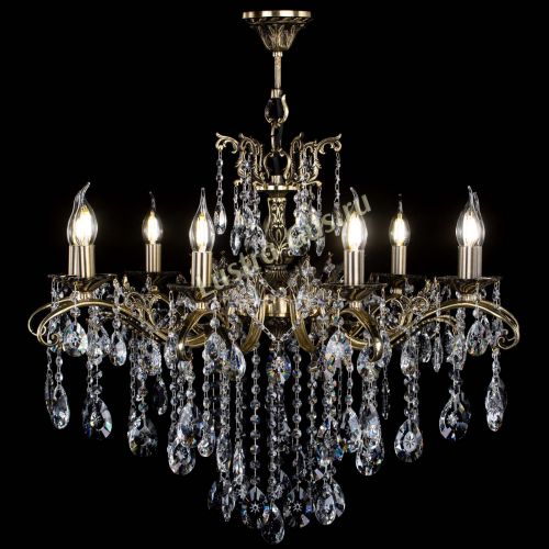 Люстра бронзовая Милана №9 звездочка в Сочи Гусь Хрустальный