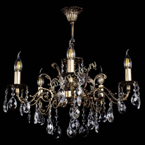 Люстра бронзовая Муза №5/2 баден в Сочи Гусь Хрустальный