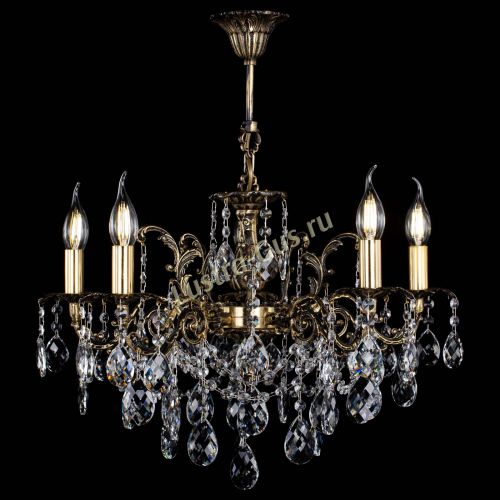 Люстра бронзовая Муза №5 баден в Сочи Гусь Хрустальный