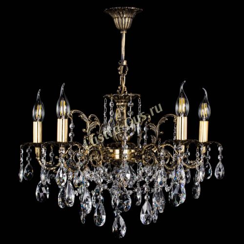 Люстра бронзовая Муза №5 журавлик в Сочи Гусь Хрустальный