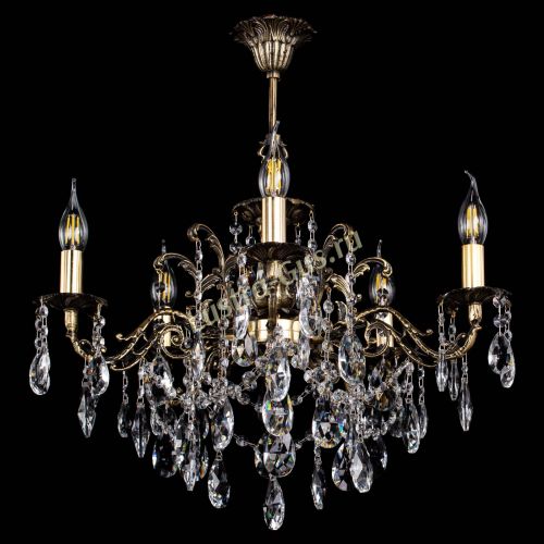 Люстра бронзовая Муза №5 журавлик в Сочи Гусь Хрустальный