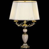 Бронзовая настольная лампа Антик №2 с камнем в Сочи