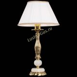 Бронзовая настольная лампа Оникс №1 с абажуром в Сочи Бронзовая настольная лампа Оникс №1 с абажуром в Сочи