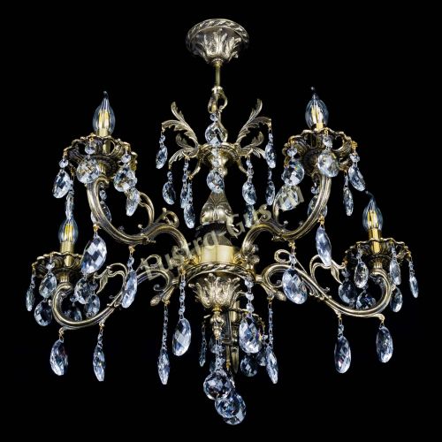 Люстра бронзовая Олимпия №5/1 баден в Сочи Гусь Хрустальный