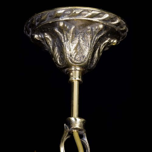 Люстра бронзовая Олимпия №6/1 шар в Сочи Гусь Хрустальный