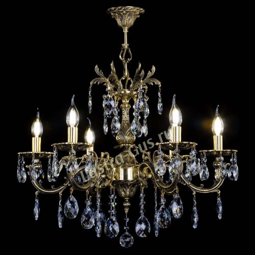 Люстра бронзовая Олимпия №6/1 баден в Сочи Гусь Хрустальный