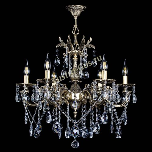 Люстра бронзовая Олимпия №6/3 баден в Сочи Гусь Хрустальный