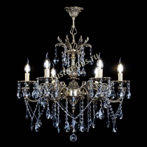 Люстра бронзовая Олимпия №6/3 лучик в Сочи Гусь Хрустальный