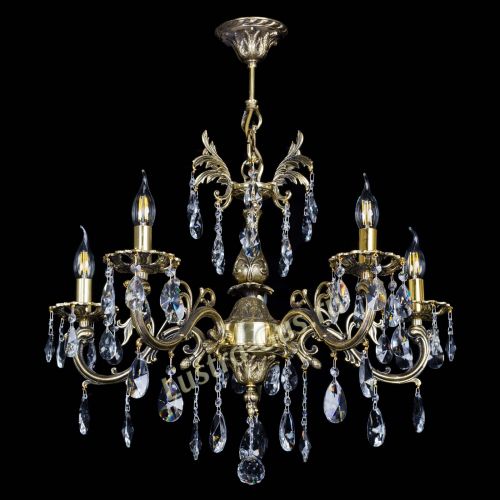 Люстра бронзовая Олимпия №5/1 лучик в Сочи Гусь Хрустальный