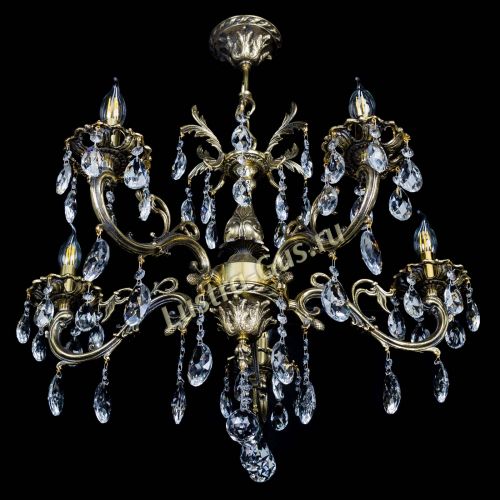 Люстра бронзовая Олимпия №5/1 журавлик в Сочи Гусь Хрустальный