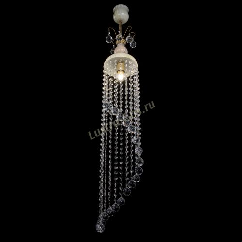 Люстра бронзовая Оникс №1/2 шар в Сочи Гусь Хрустальный