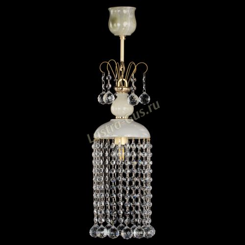 Люстра бронзовая Оникс №1 шар в Сочи Гусь Хрустальный