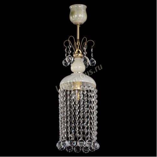 Люстра бронзовая Оникс №1 шар в Сочи Гусь Хрустальный