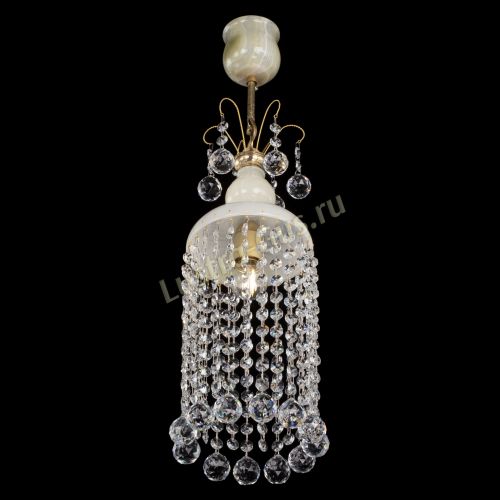 Люстра бронзовая Оникс №1 шар в Сочи Гусь Хрустальный