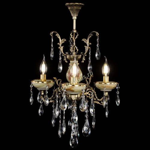 Люстра бронзовая Оникс №3/1 журавлик в Сочи Гусь Хрустальный