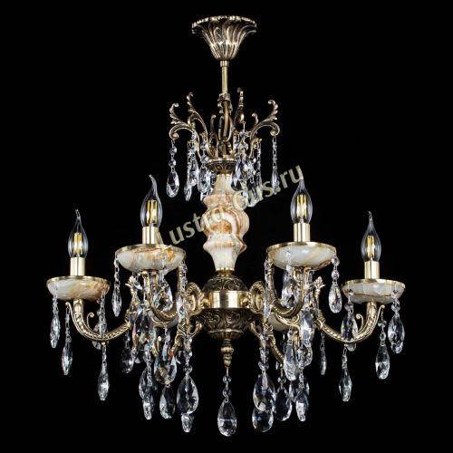 Люстра бронзовая Оникс №6/1 журавлик в Сочи Гусь Хрустальный