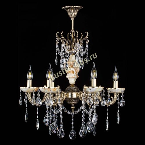 Люстра бронзовая Оникс №6/2 баден в Сочи Гусь Хрустальный