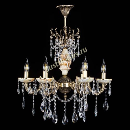 Люстра бронзовая Оникс №6/2 журавлик в Сочи Гусь Хрустальный