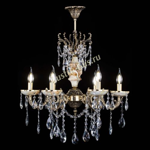 Люстра бронзовая Оникс №6/2 журавлик в Сочи Гусь Хрустальный