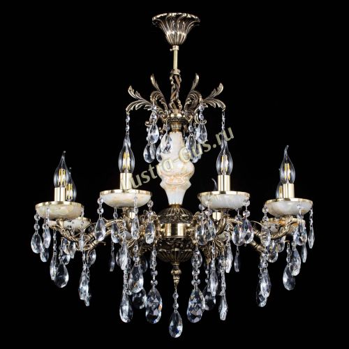 Люстра бронзовая Оникс №8/1 журавлик в Сочи Гусь Хрустальный