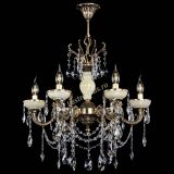 Люстра бронзовая Оникс белый №6/1 лучик в Сочи Люстра бронзовая Оникс белый №6/1 лучик в Сочи