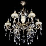 Люстра бронзовая Оникс белый №6/1 лучик в Сочи Люстра бронзовая Оникс белый №6/1 лучик в Сочи