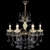 Люстра бронзовая Оникс белый №6/1 шар в Сочи Люстра бронзовая Оникс белый №6/1 шар в Сочи