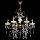 Люстра бронзовая Оникс белый №6/1 журавлик в Сочи Люстра бронзовая Оникс белый №6/1 журавлик в Сочи