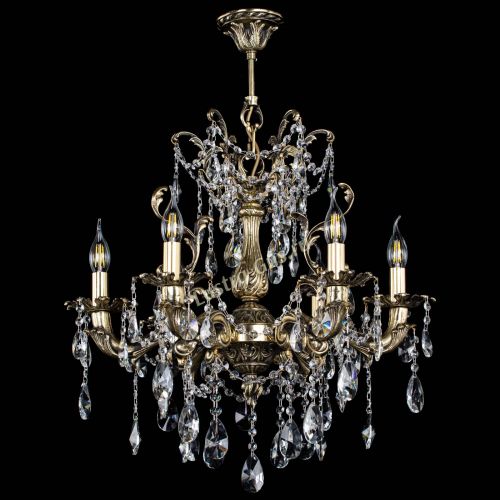 Люстра бронзовая Селена №6/2 лучик в Сочи Гусь Хрустальный