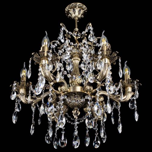 Люстра бронзовая Селена №6/2 журавлик в Сочи Гусь Хрустальный