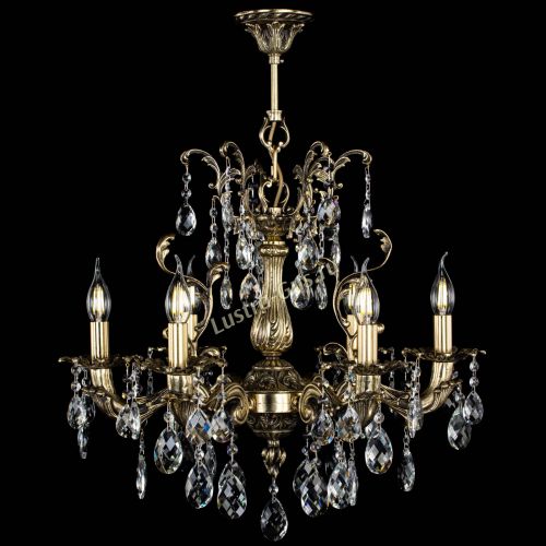Люстра бронзовая Селена №6 баден в Сочи Гусь Хрустальный