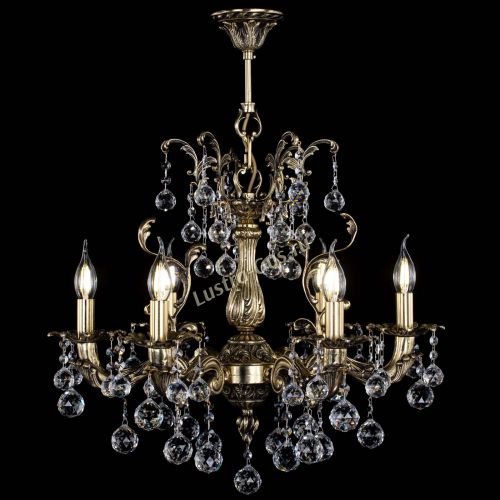 Люстра бронзовая Селена №6 шар в Сочи Гусь Хрустальный