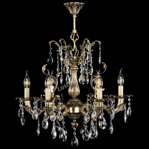 Люстра бронзовая Селена №6 журавлик в Сочи Гусь Хрустальный