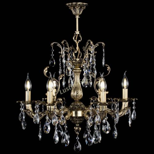 Люстра бронзовая Селена №6 журавлик в Сочи Гусь Хрустальный