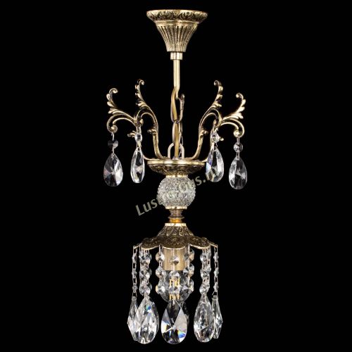 Люстра бронзовая София №1/1 лучик в Сочи Гусь Хрустальный