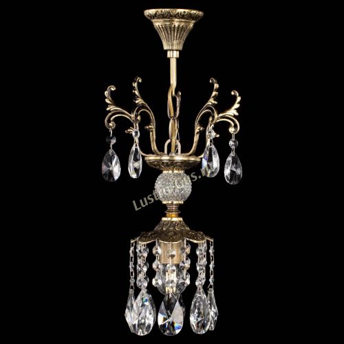 Люстра бронзовая София №1/1 лучик в Сочи Гусь Хрустальный