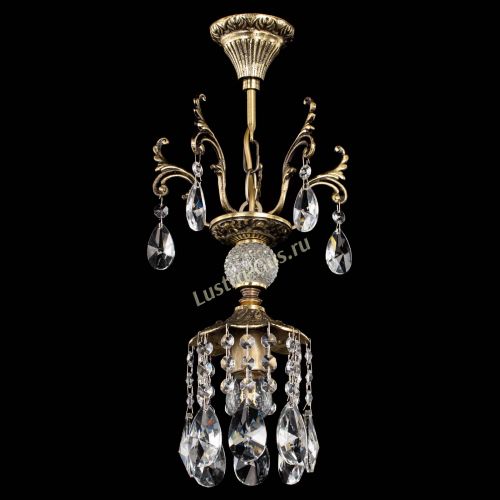 Люстра бронзовая София №1/1 лучик в Сочи Гусь Хрустальный
