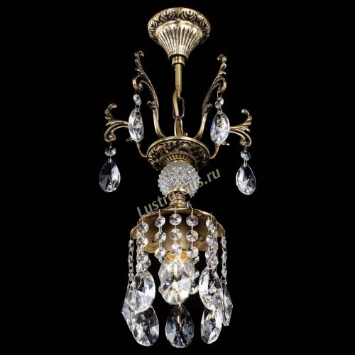 Люстра бронзовая София №1/1 лучик в Сочи Гусь Хрустальный