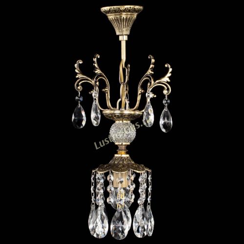 Люстра бронзовая София №1/1 журавлик в Сочи Гусь Хрустальный