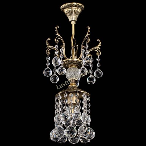 Люстра бронзовая София №1/2 шар в Сочи Гусь Хрустальный