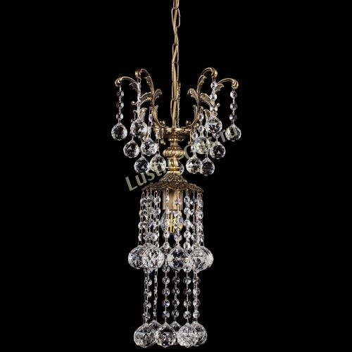 Люстра бронзовая София №3 шар в Сочи Гусь Хрустальный