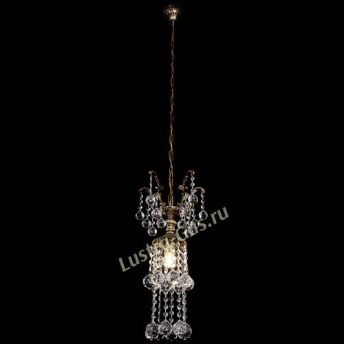 Люстра бронзовая София №3 шар в Сочи Гусь Хрустальный