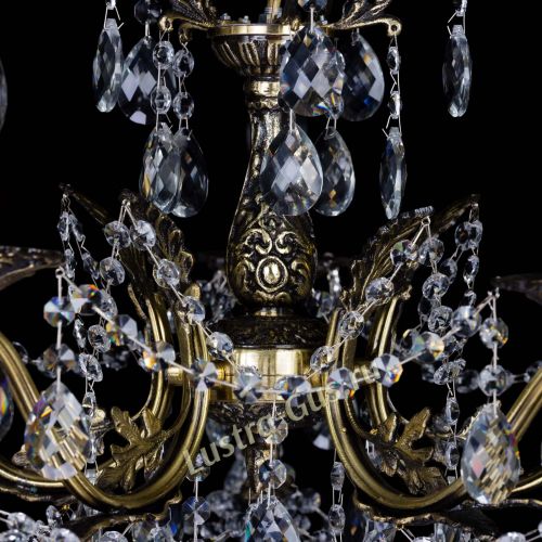 Бронзовая люстра Валери №5 баден в Сочи Гусь Хрустальный